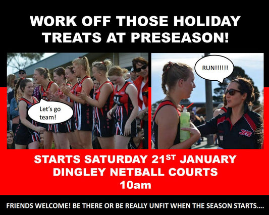 Netball Pre-Season Dates