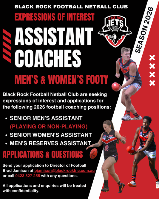 WANTED: Assistant Coaches for Season 2026