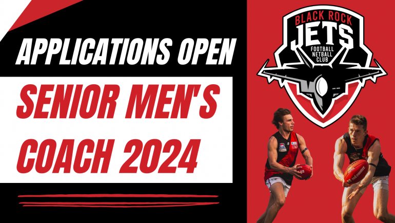 Applications Open: Senior Men's Football Coach