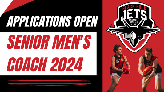 Applications Open: Senior Men's Football Coach