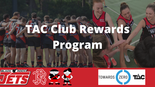 Black Rock Football Netball Club - TAC Rewards Program.