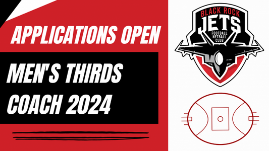 Applications Open: Men's Thirds Coach