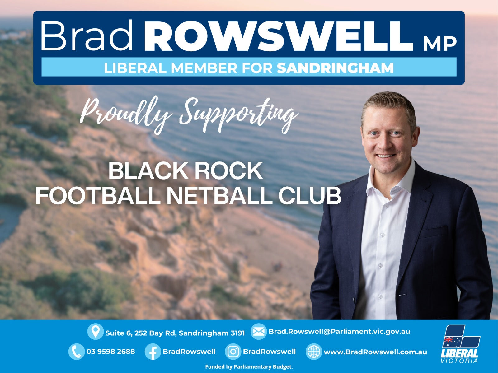 Brad Rowswell - Member for Sandringham