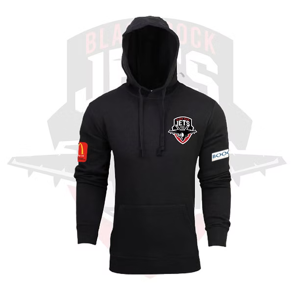 BLACK ROCKS JETS - CLUB HOODIE