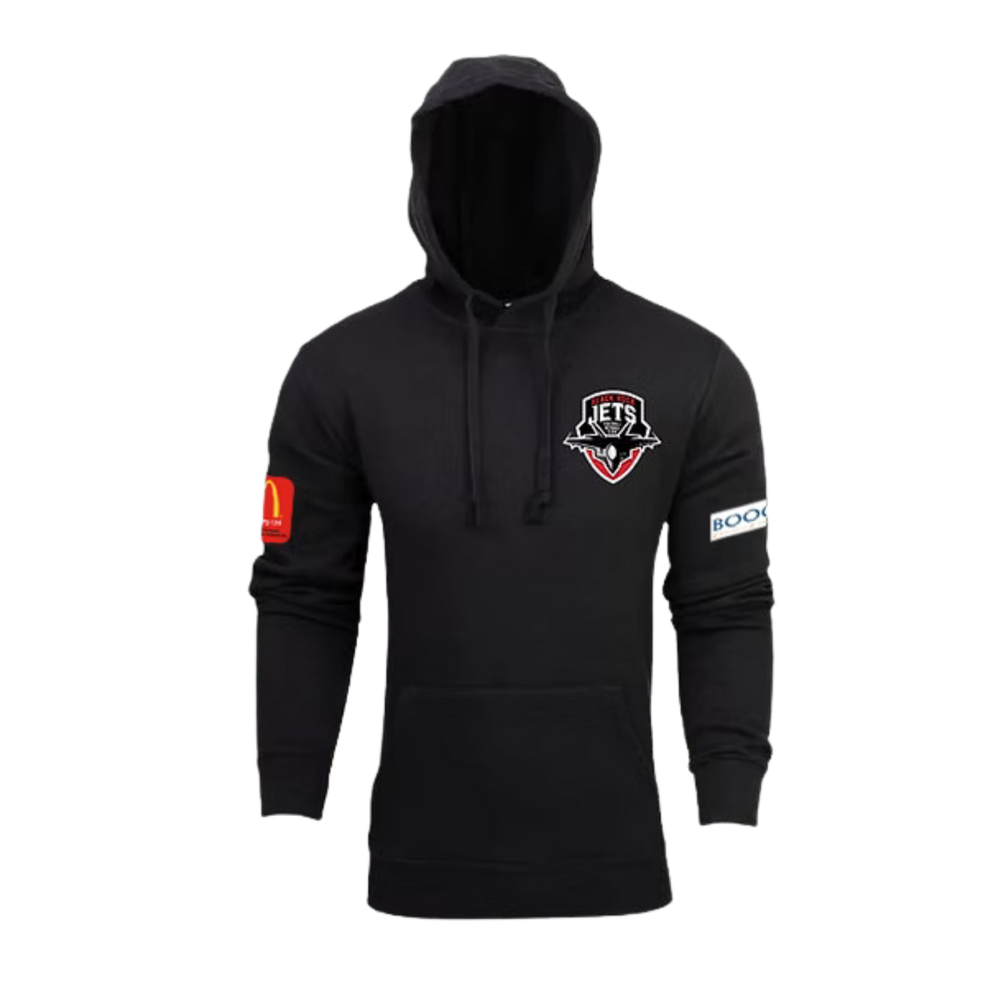 BLACK ROCKS JETS - CLUB HOODIE