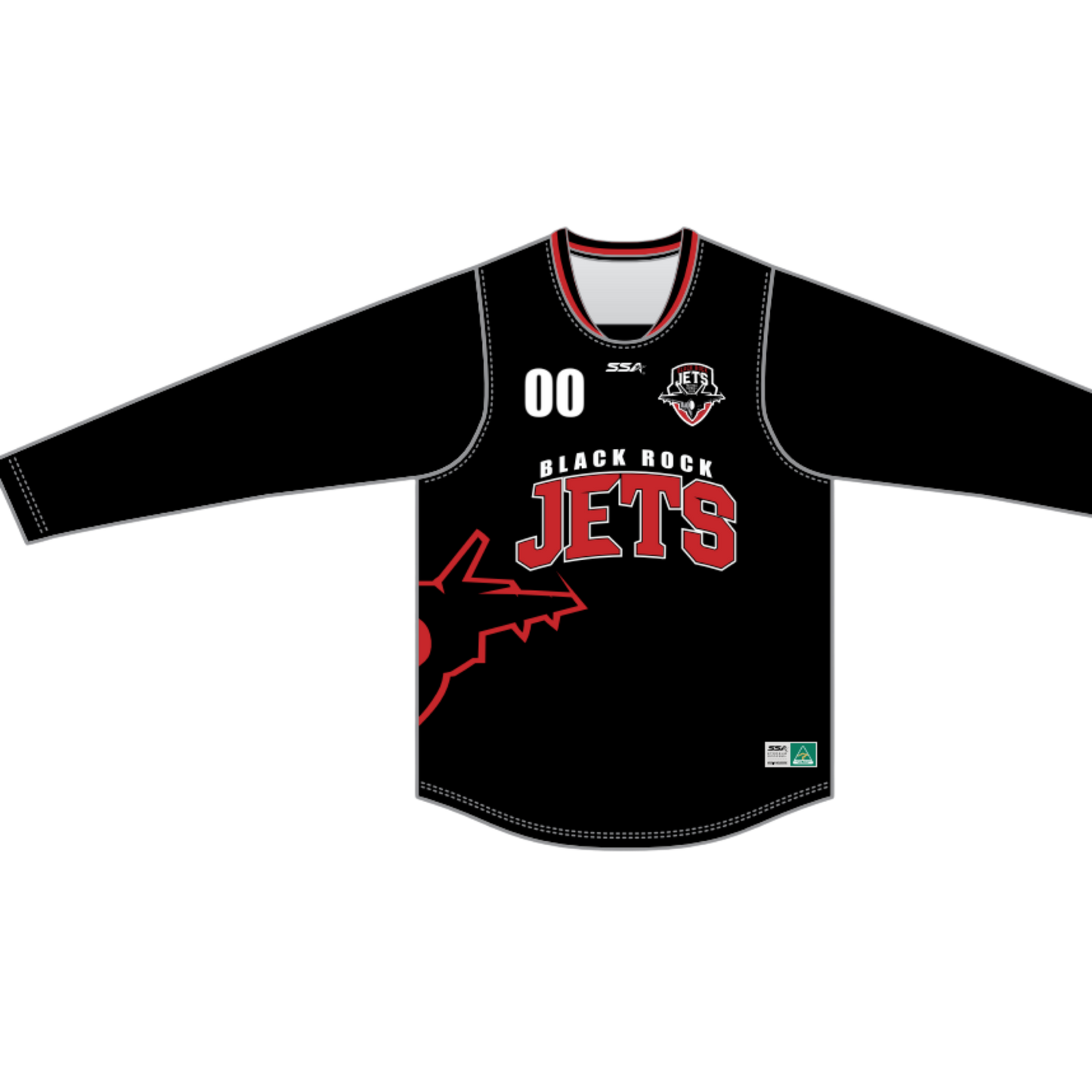 Long Sleeve Training Guernsey (Reversible)